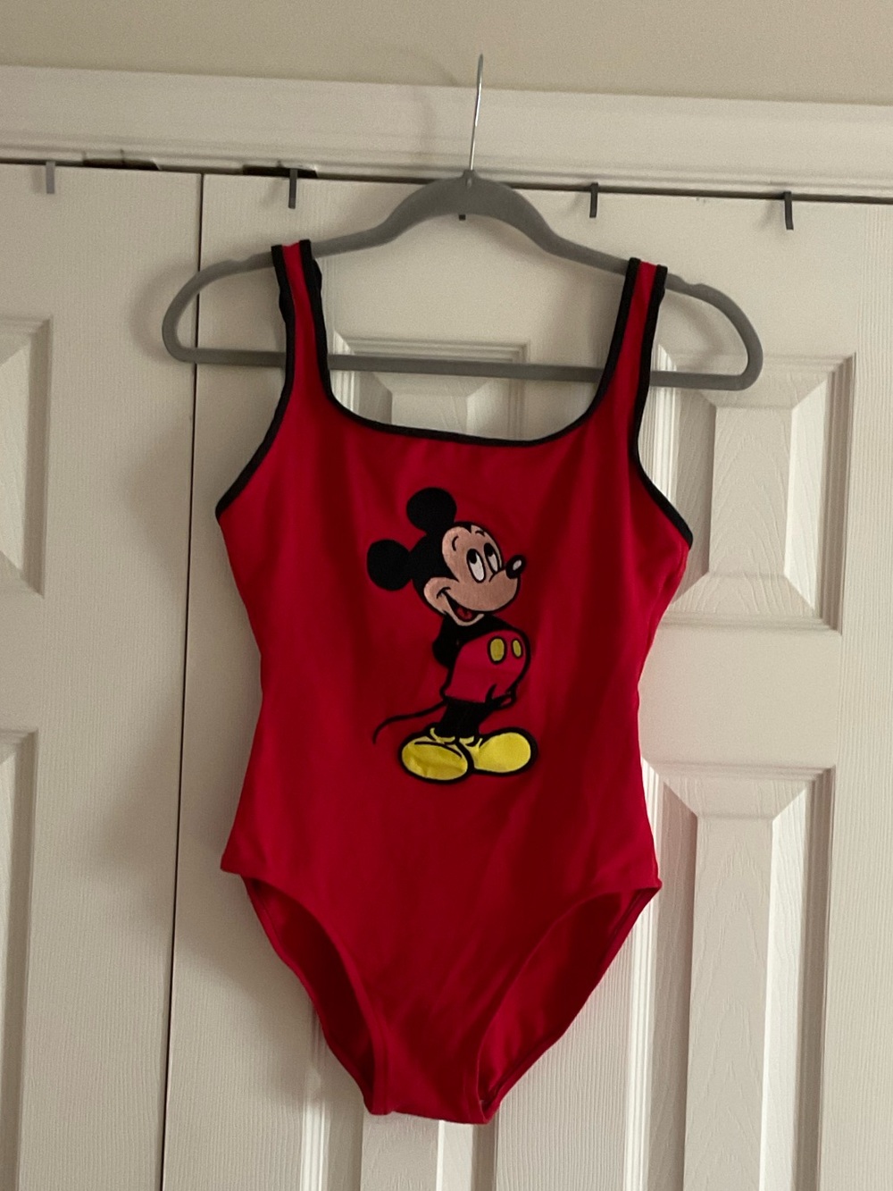 Vintage 90’s/Y2K Disney Catalog Mickey Mouse Swimsuit/Bodysuit-Size 10-12